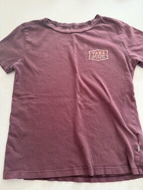 Vans Maroon Surf & Turf Club Tee